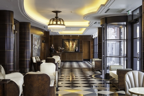 the beaumont lobby the luxury Travel bible