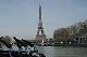 barging up the seine