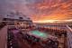 pool at sunrise