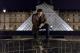 tom hanks at the louvre