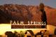 welcome to palm springs sign