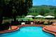 the swimming pool